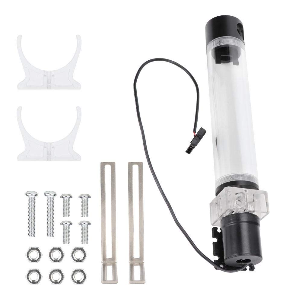 Sutinna High-Performance CPU Water Cooling System - Leakproof PC Cooling Pump with Insulated Cylinder for Gaming and Overclocking