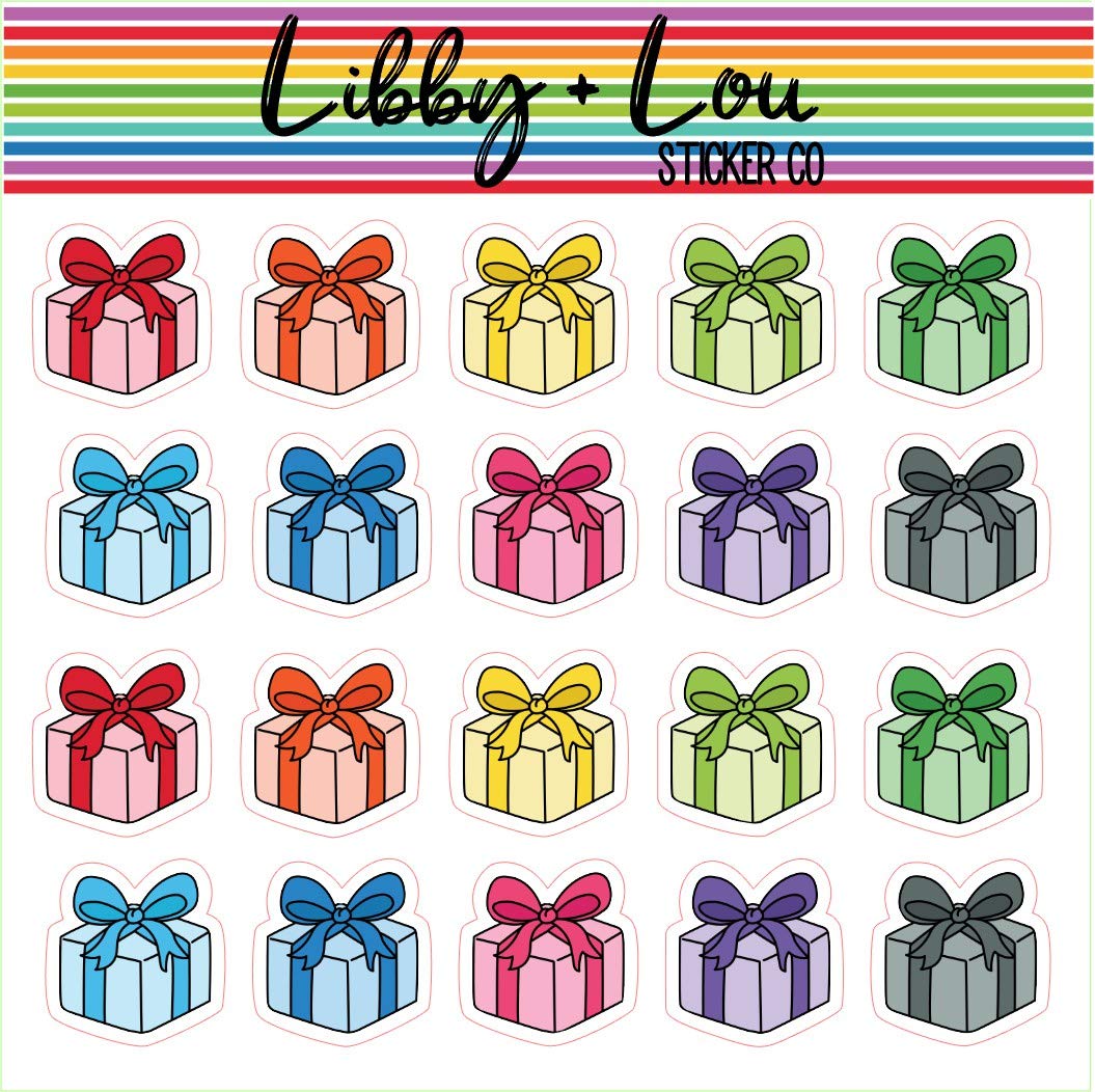 Birthday Planner Stickers by Libby + Lou - Perfect for Gifts & Organizing