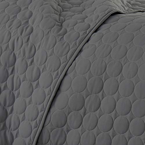 24 - Circle Stitch Slate Grey