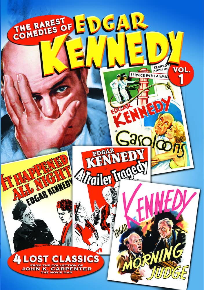 Edgar Kennedy's Rarest Comedies Collection Vol.1 DVD | Classic Vintage Comedy Films | Perfect for Movie Nights & Comedy Lovers