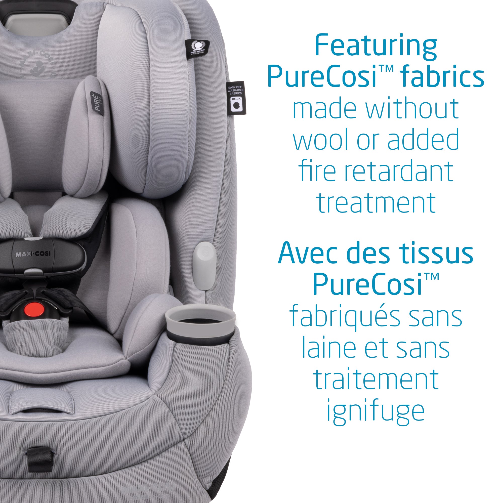 Maxi Cosi Pria All-in-One Convertible Car Seat – 3-in-1 Rear-Facing, Forward-Facing & Booster – Safe & Comfortable for Infants to Toddlers – Perfect for Travel, Daily Commute & Family Road Trips