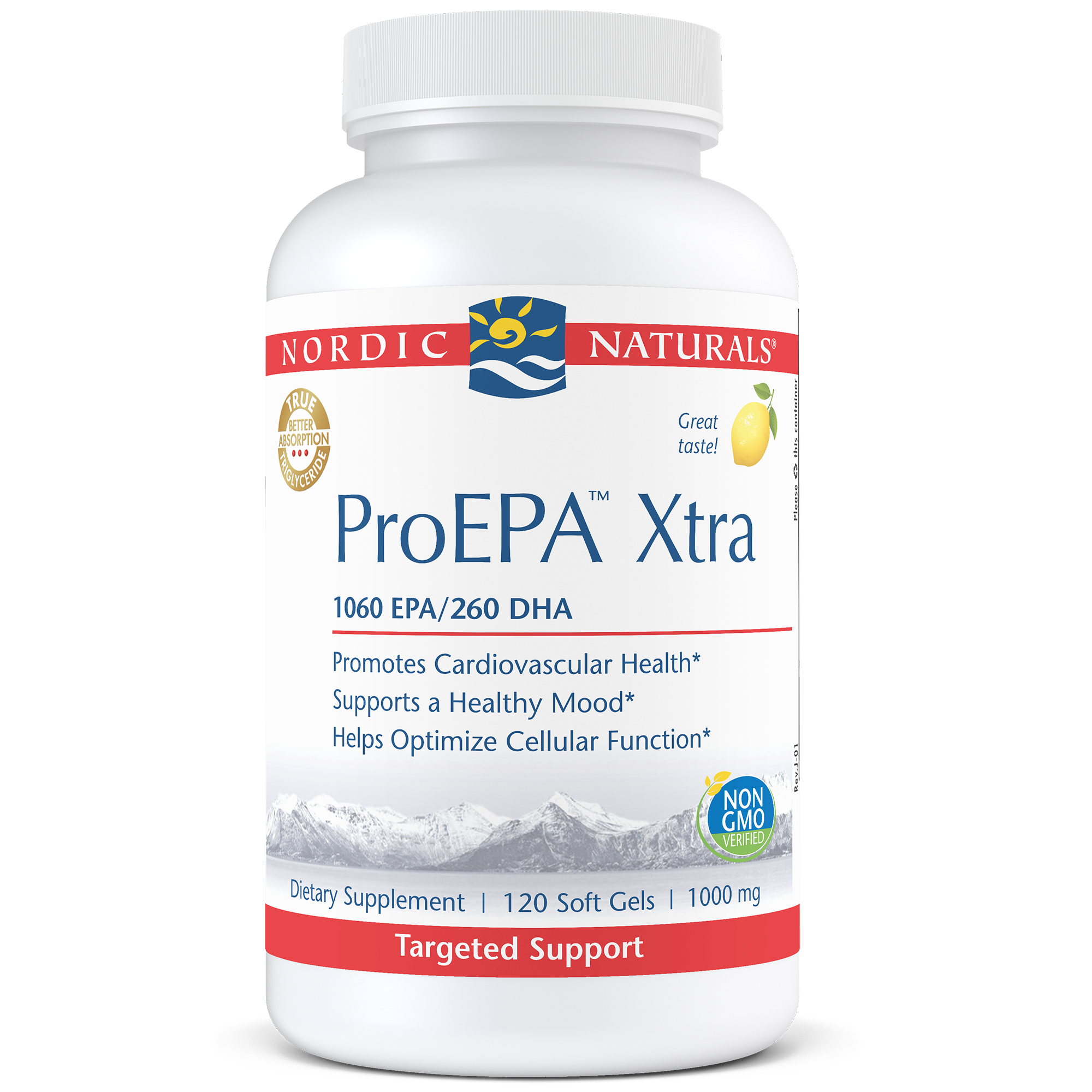 Nor Proepa Xtra 120Sg - Premium Omega-3 Fish Oil Supplement for Heart & Brain Health - Supports Immunity & Joint Care - Ideal for Adults & Seniors - Daily Wellness & Active Lifestyle Support