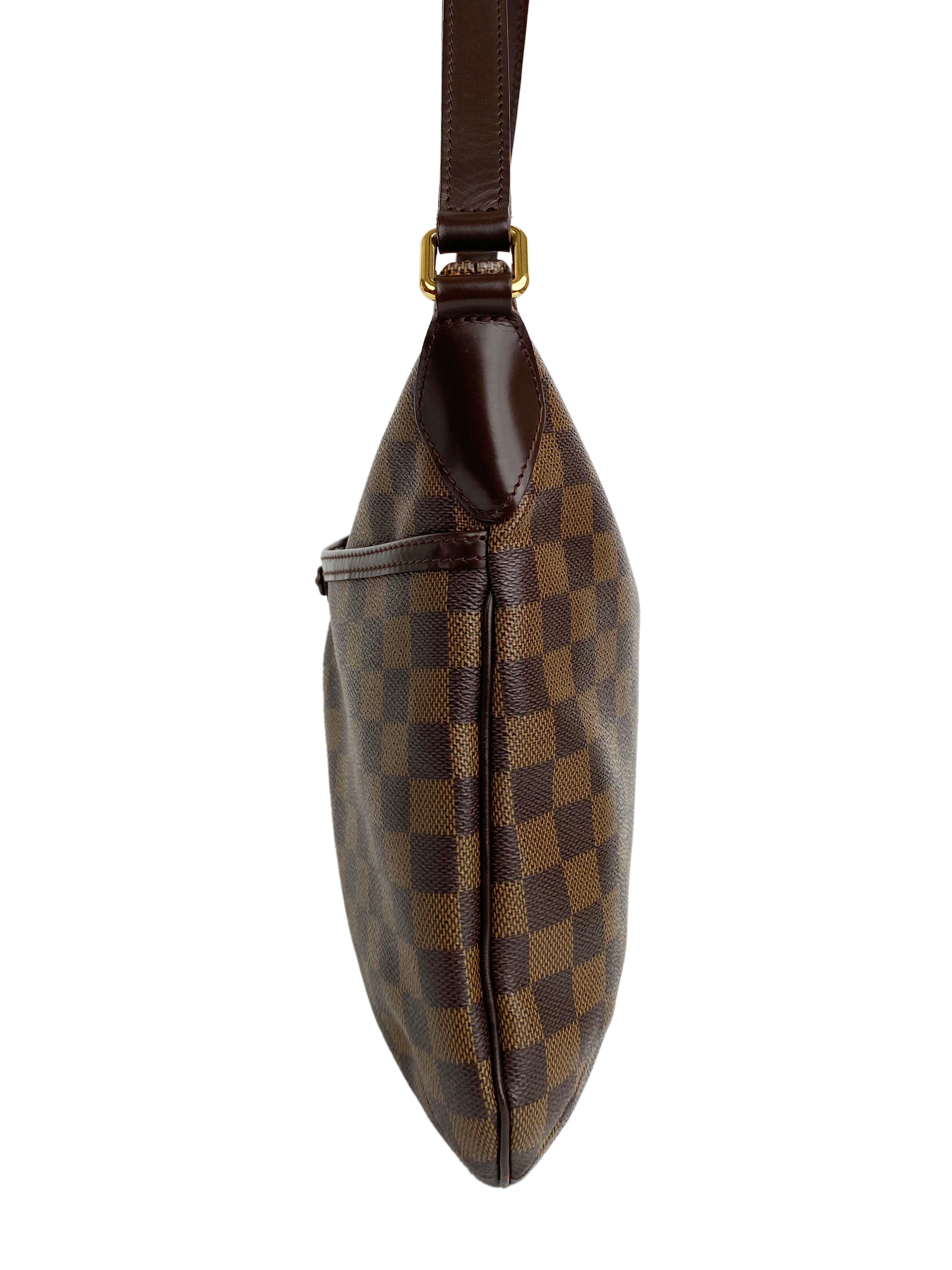 Authentic Louis Vuitton Damier Ebene Bloomsbury PM Handbag - Luxury Crossbody Bag for Women | Perfect for Work, Travel & Everyday Use
