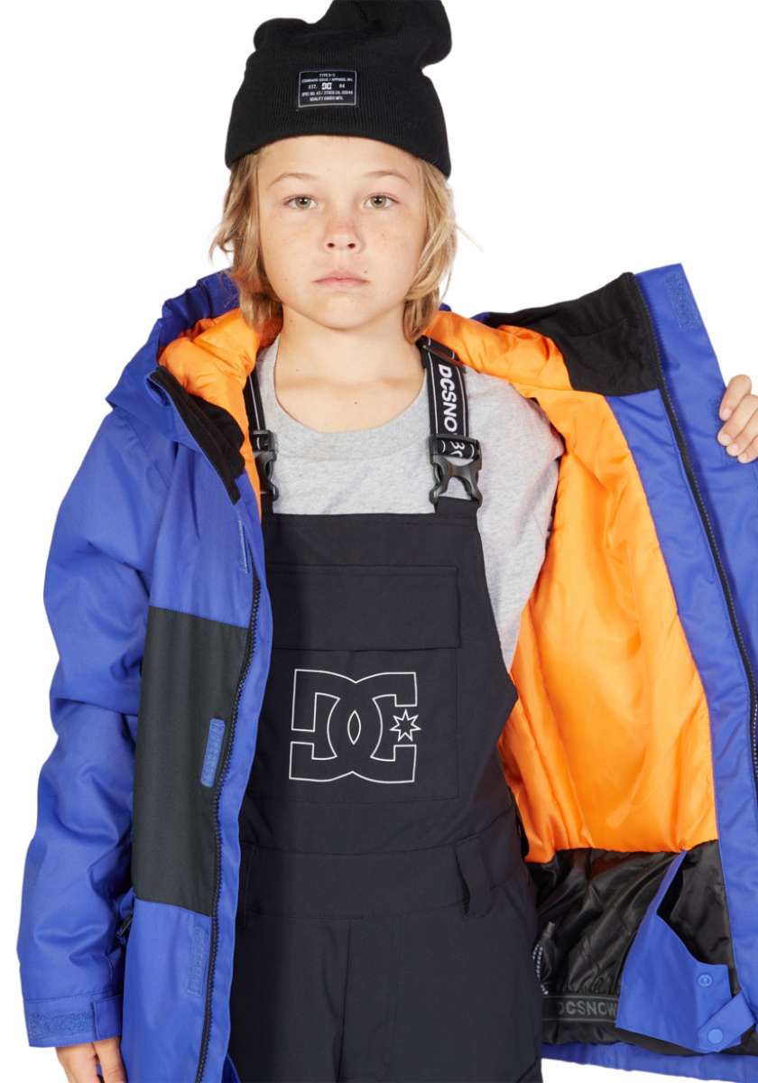 DC Junior's Defy Insulated Jacket 2023 - Waterproof Winter Coat for Boys & Girls - Lightweight Warm Puffer Jacket for Skiing, Snowboarding & Outdoor Activities