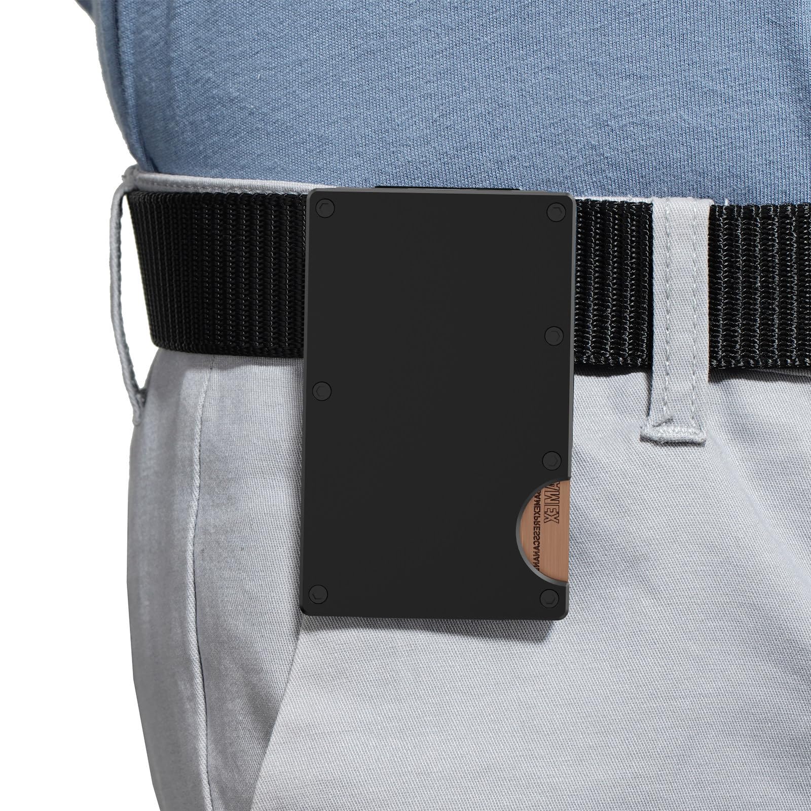 RFID Blocking Wallet for Men - Slim Front Pocket Wallet with Money Clip | Minimalist Credit Card Holder | Ideal for Travel, Business & Everyday Use