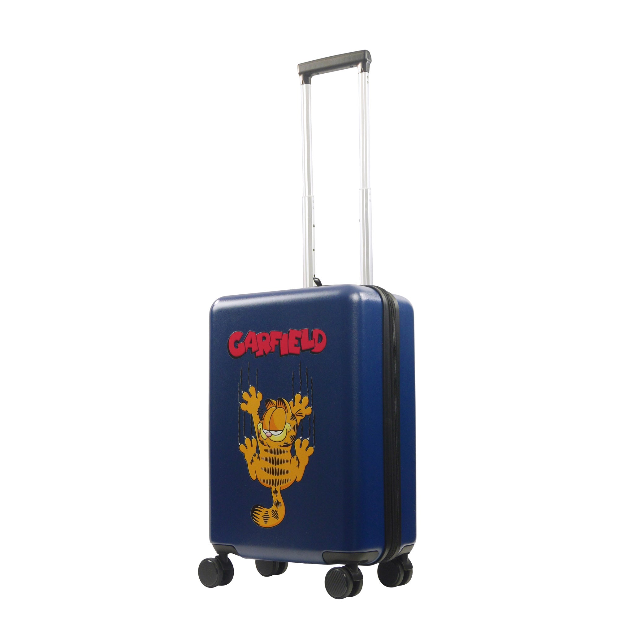 Viacom Garfield Full 22.5 Inch Navy Blue Carry On Luggage - Perfect for Air Travel & Weekend Getaways