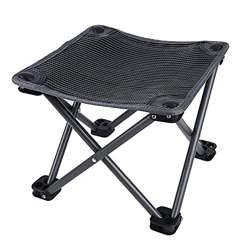 Portable Folding Camping Chair - Lightweight Compact Stool for Outdoor Activities, Travel, Fishing, Hiking, Gardening, Picnic & Beach - 12