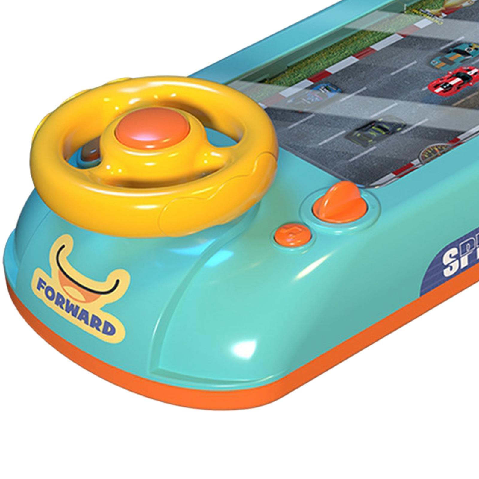 Realistic Simulation Steering Wheel Toy for Kids - Interactive Driving Game Gift for Boys & Girls - Perfect for Pretend Play, Adventure Games & Birthday Presents