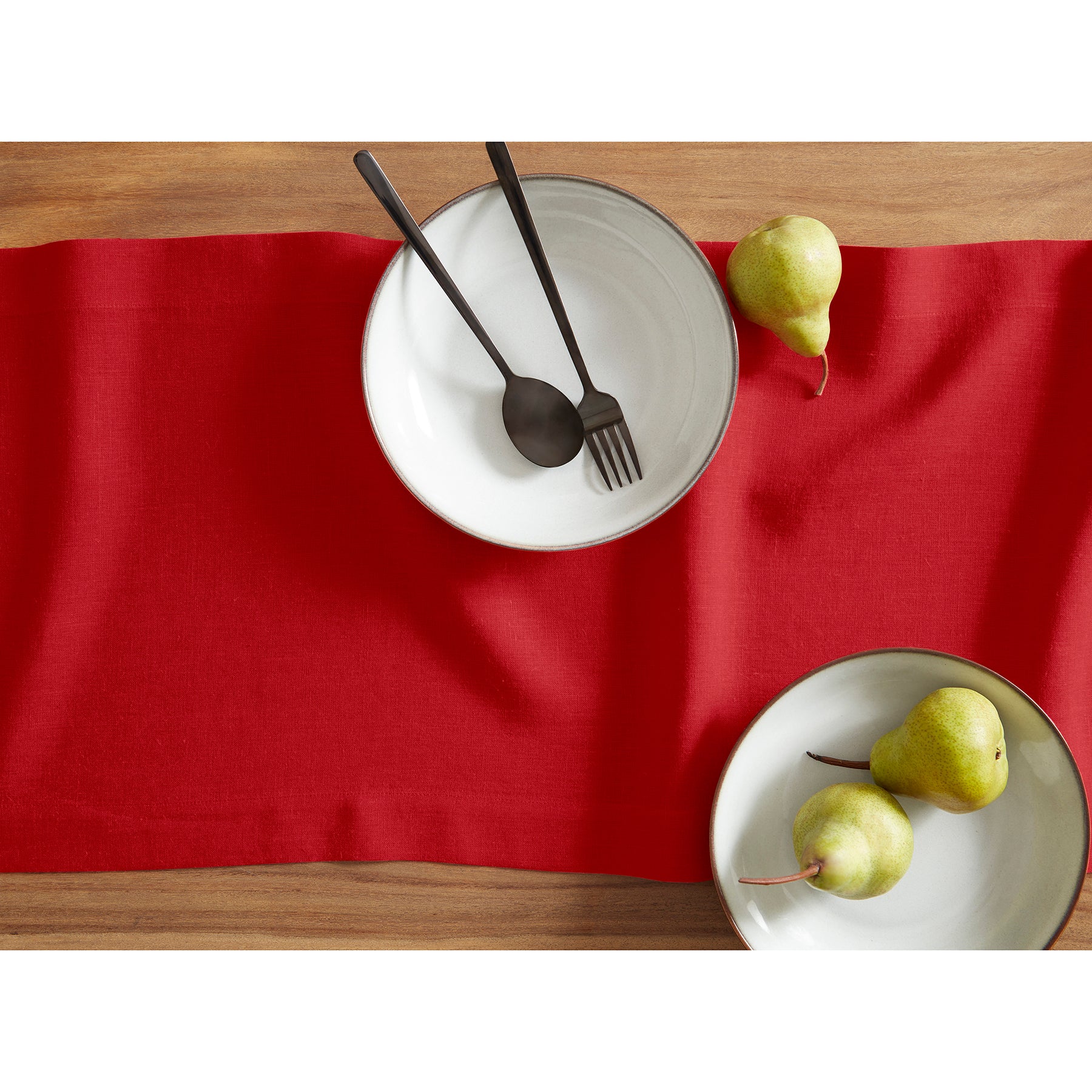 Sonoma Table Runner - Elegant Cotton Linen Dining Table Decor for Thanksgiving, Christmas & Wedding - Perfect for Holiday Home Decor & Party Settings