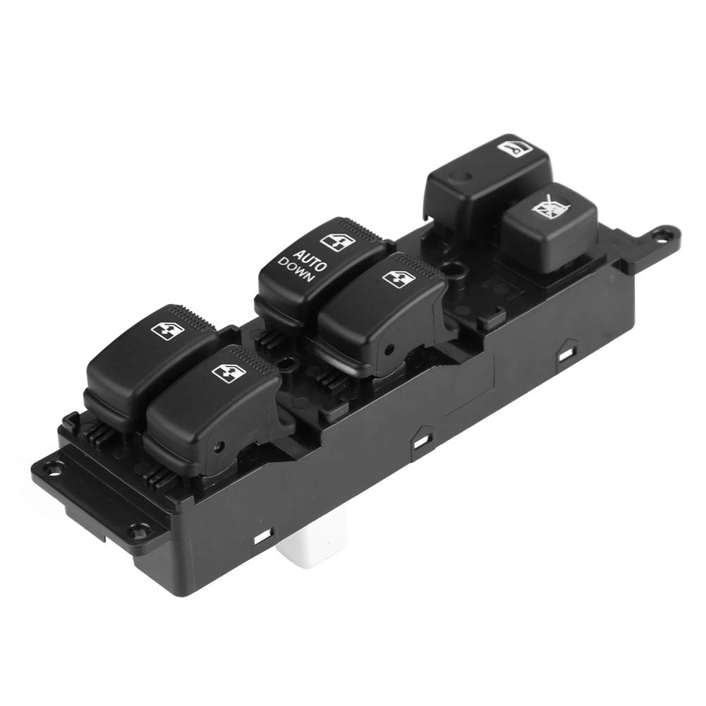 Power Window Switch Button for Kia Rio & Rio Hybrid 2006-2010 - Left Front Window Switch Replacement Part (93570-1G110) - Easy DIY Installation for Smooth Window Operation
