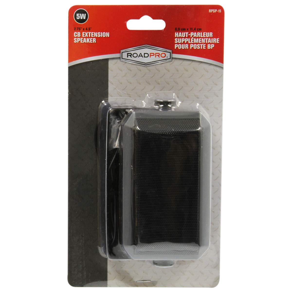 RoadPro RPSP-15 Universal CB Extension Speaker with Swivel Bracket - 2-3/4 x 4-1/2