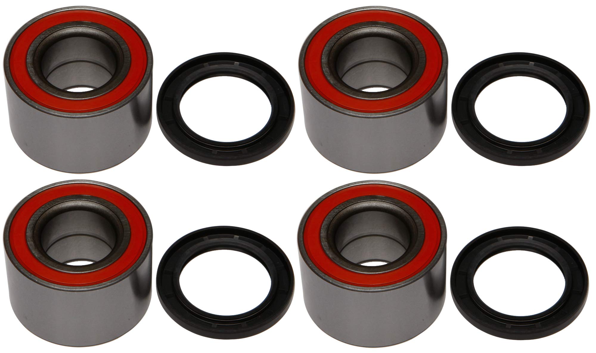 All Balls 25-1516 Front & Rear Wheel Bearing Kit (4 Bearings) - Compatible with Can-Am Commander 1000 XT/DPS 2013-2015 - Perfect for Off-Road Adventures & ATV Maintenance