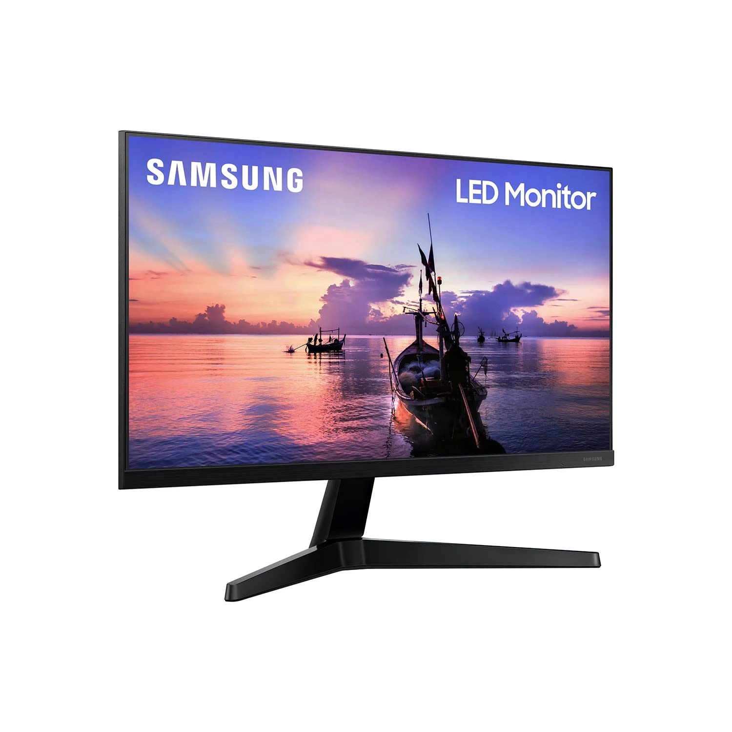 SAMSUNG 27 Inch LED Full HD Monitor - Ultra Thin Bezel, 1920x1080 Resolution, HDMI/VGA Ports - Perfect for Home Office, Gaming & Multimedia Entertainment