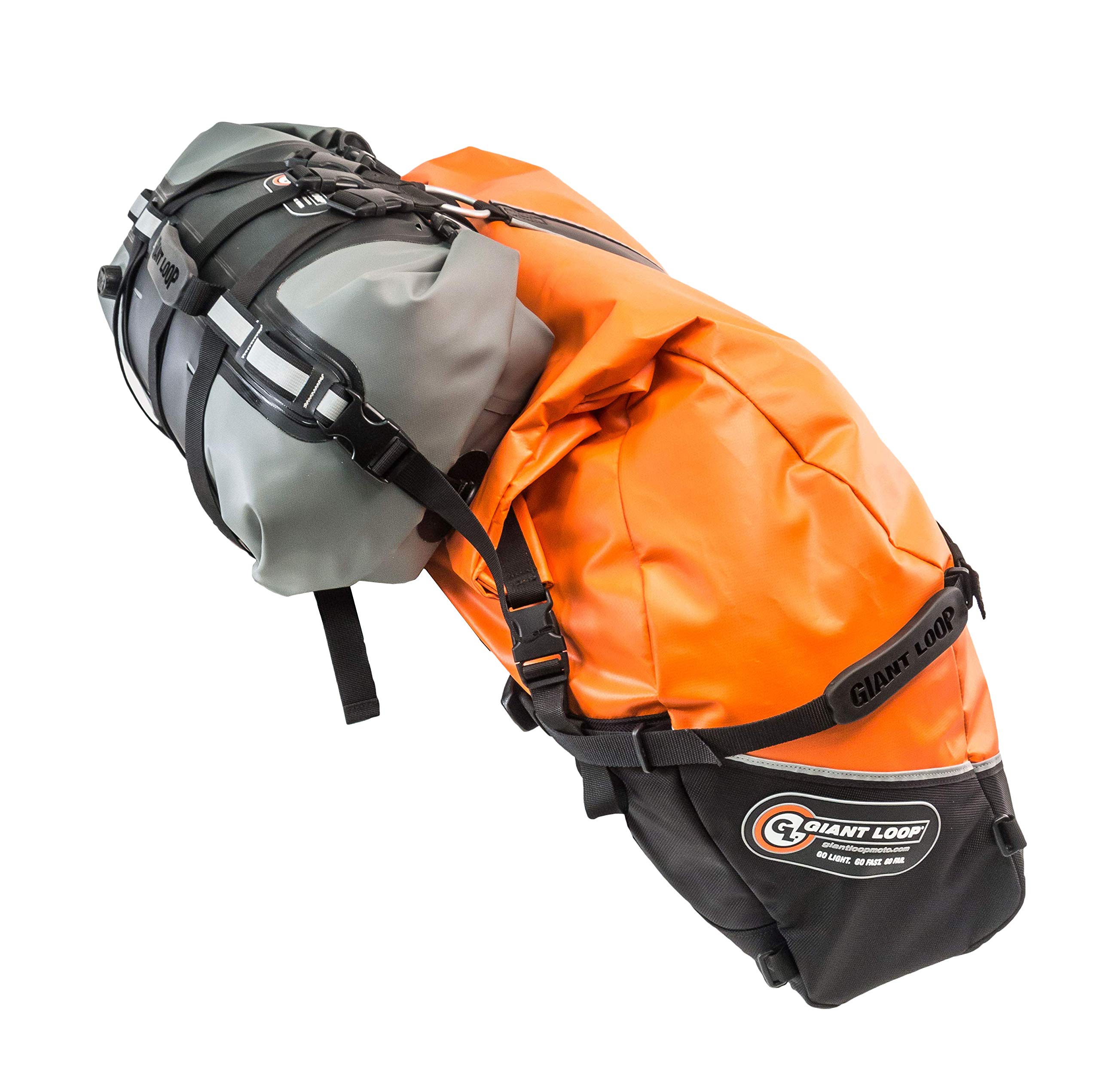 Giant Loop Rogue Dry Bag - Waterproof Motorcycle Travel Backpack for On/Off-Road Adventures & Short Trips - Fits All Bike Models - Convertible Durable Gear for Camping, Commuting & Outdoor Exploration