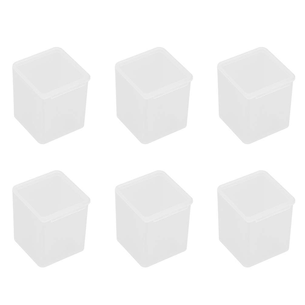 Healifty 15-Piece Plastic Bead Storage Box with Hinged Lids - Organizer for Jewelry Making, Craft Supplies, Pills, Fishing Tackle & Sewing Floss - Perfect for DIY, Travel & Home Organization
