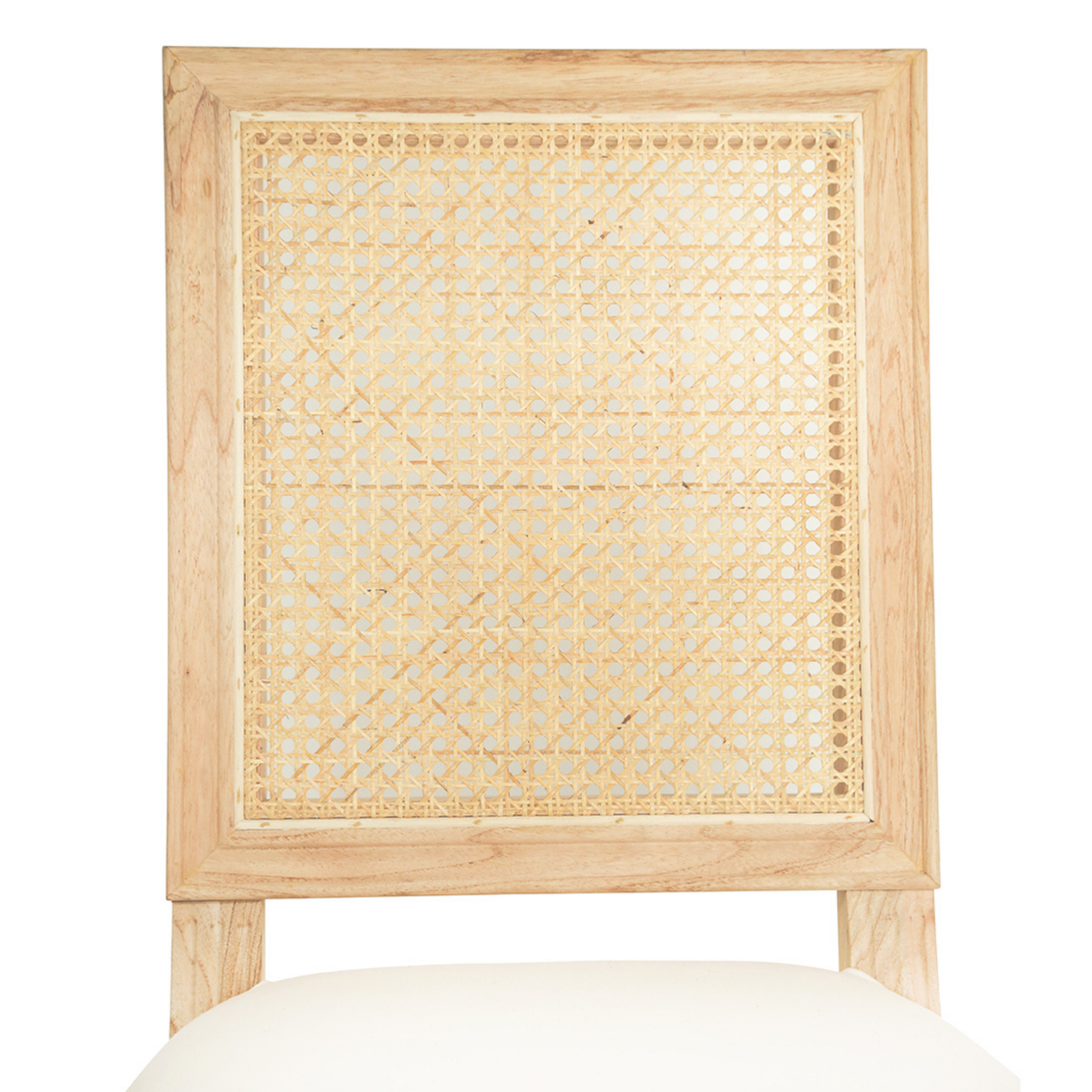 Bienville Cane Chair - Stylish Wicker Accent Chair for Living Room, Bedroom & Porch - Perfect for Relaxing & Home Decor