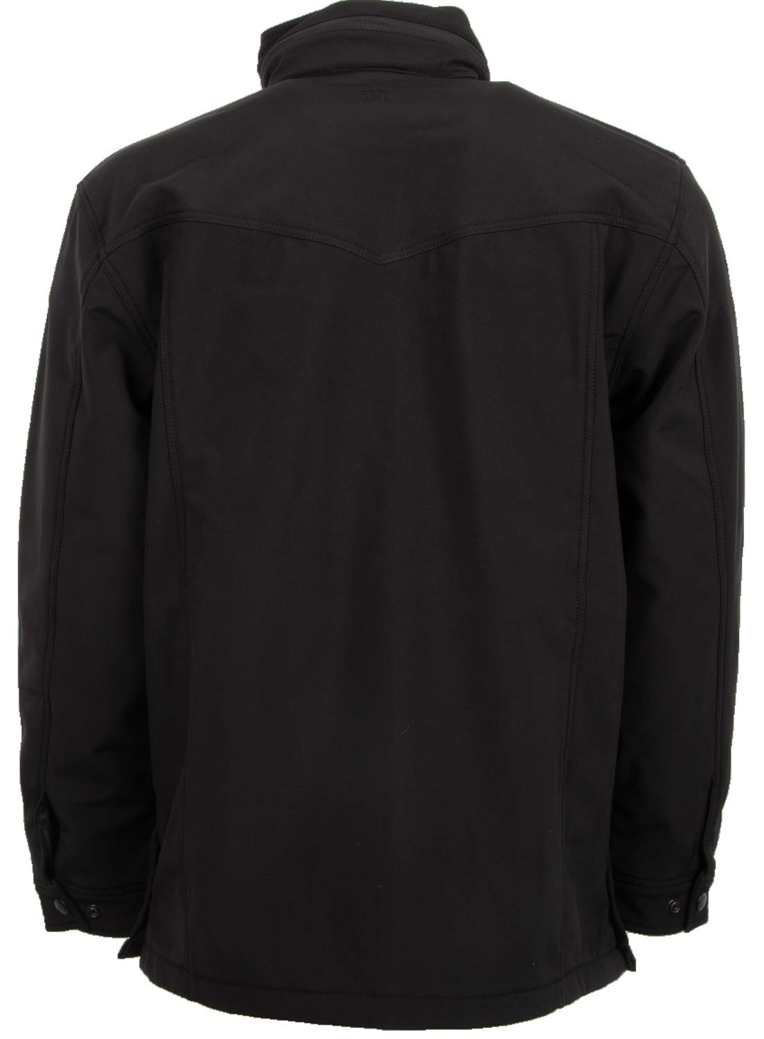 STS Ranchwear Brazos II Men's Water-Resistant Polyester Jacket - Black | Outdoor Work, Hiking & Casual Wear