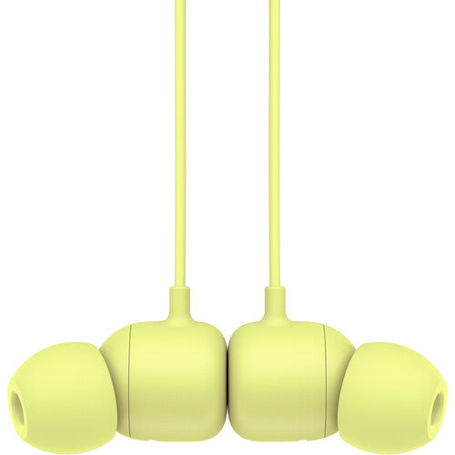 Beats Flex Wireless Earbuds - All-Day Comfort, Magnetic Earphones with Built-in Mic, Apple W1 Chip, USB-C Charging (Yellow) | Perfect for Workouts, Commuting & Travel
