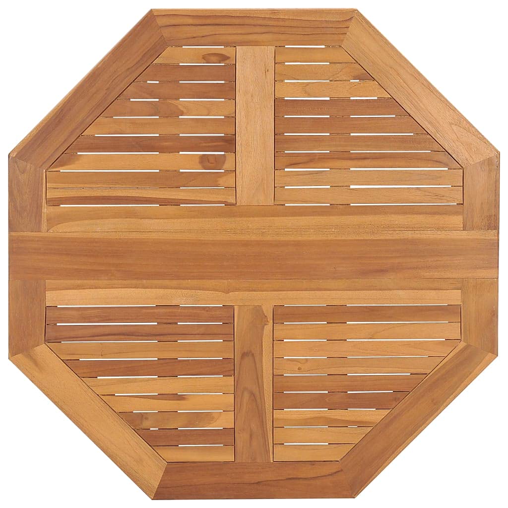 Foldable Teak Wood Outdoor Dining Table 35.4