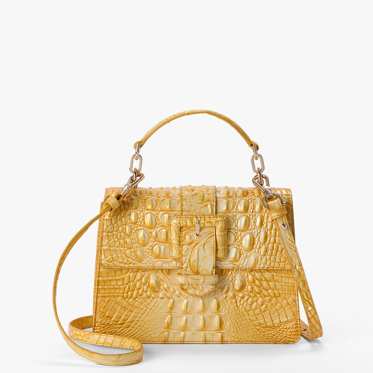Hallie Lemon Drop Small Crossbody Bag - Stylish & Compact for Everyday Use, Work, and Travel