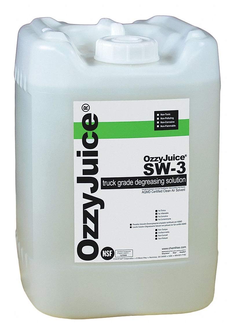 SMARTWASHER 5 Gallon Parts Washer Cleaning Solution - Heavy Duty Degreaser for Automotive, Industrial & Machine Parts - Ideal for Workshops, Garages & Manufacturing Facilities