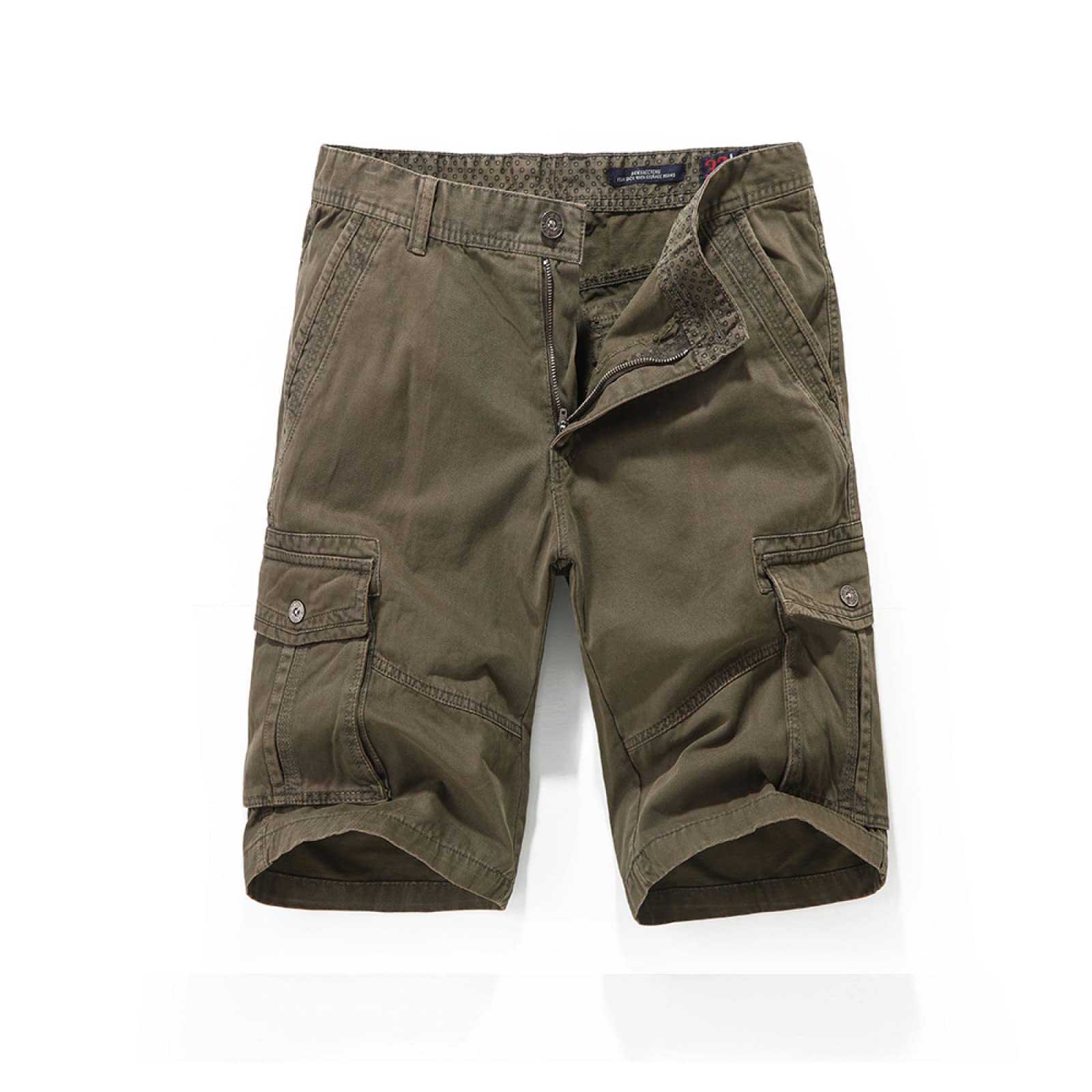 Breathable Summer Men's Shorts - Lightweight Loose Casual Overalls for Beach, Travel & Outdoor Activities