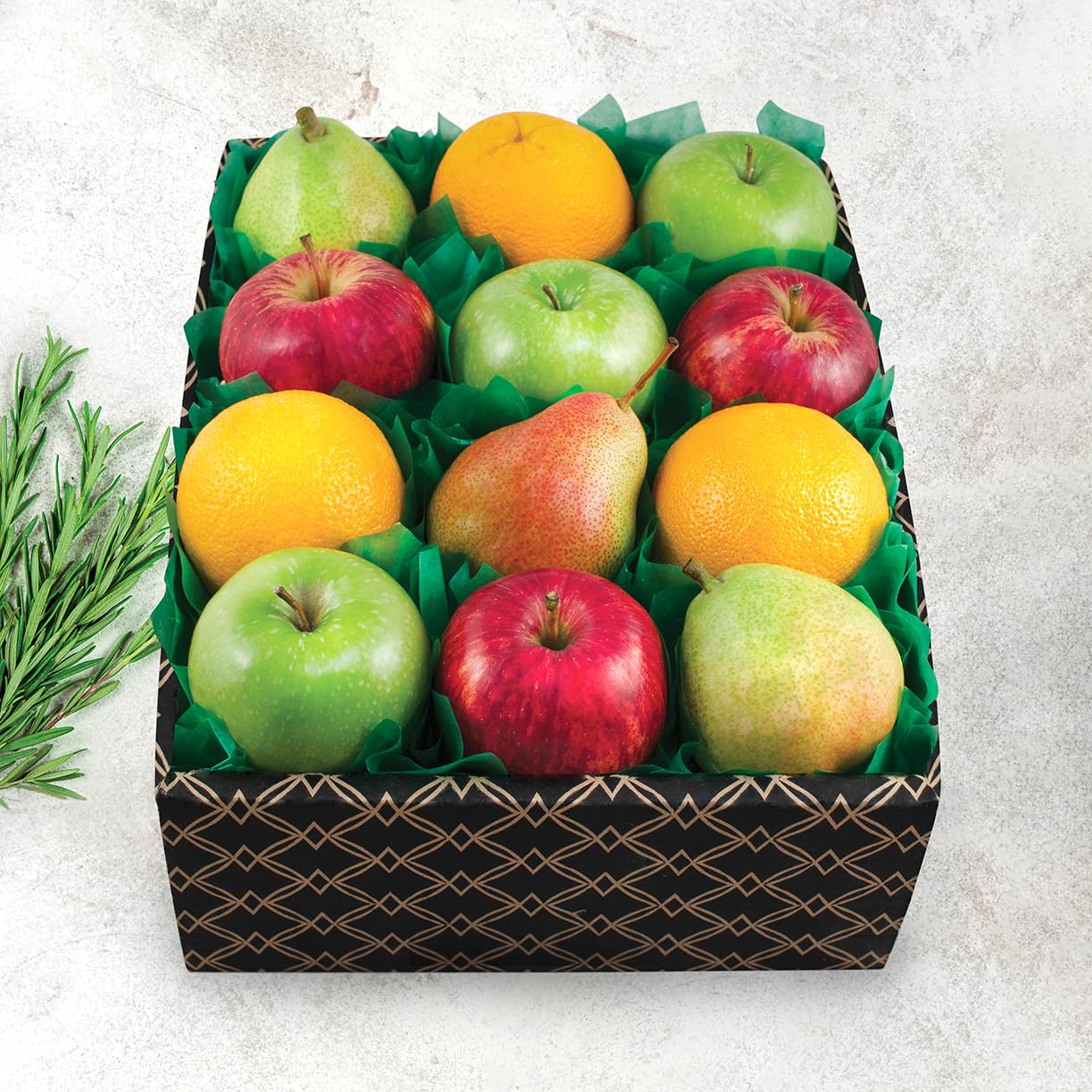 Premium Fruit & Cheese Gift Box - Double Decker Gourmet Basket with Assorted Delicacies | Perfect for Corporate Gifts, Holiday Presents & Special Occasions