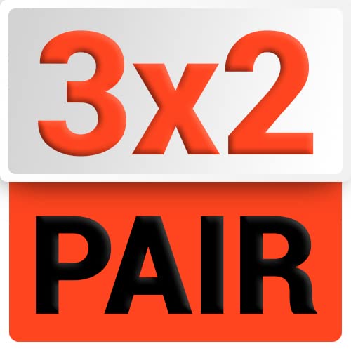 Weight Plate Holder for Rack 3x2 (inch) - Pair