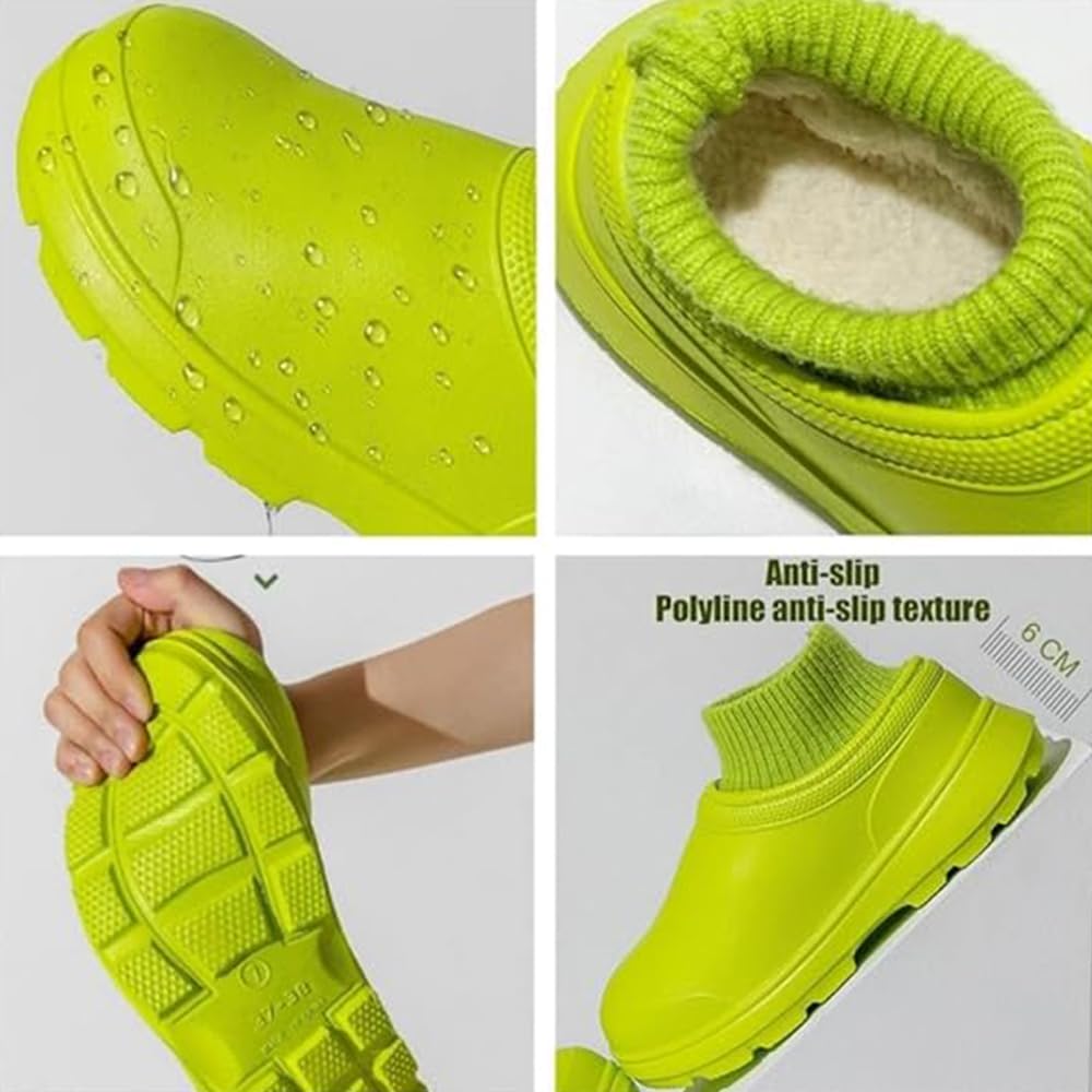 EdNey Women's Winter Boots - Lightweight, Warm & Waterproof Snow Shoes with Non-Slip Sole for Outdoor Activities, Hiking & Cold Weather Fashion