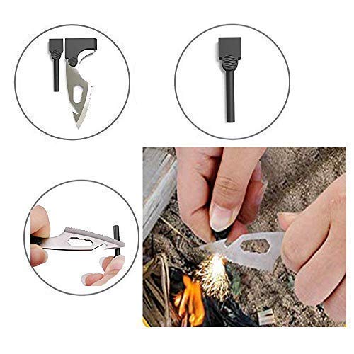 18-in-1 Credit Card Multitool - Compact Survival Tool Set for EDC, Camping & Outdoor Adventures - Perfect Gift for Men, Dad, Father's Day & Stocking Stuffers