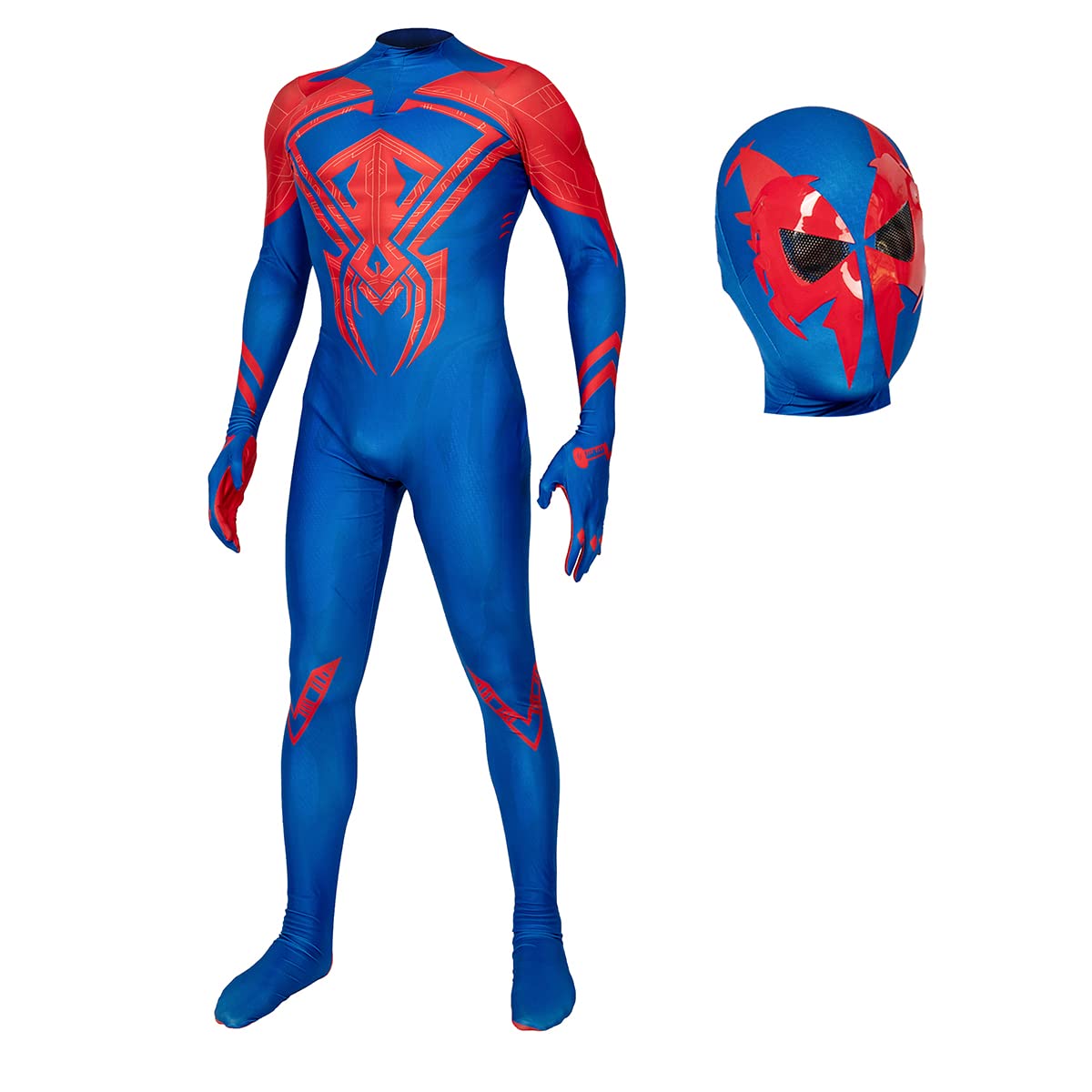 Superhero 2099 Costume for Adults & Kids - Premium Halloween Cosplay Outfit | Perfect for Comic Con, Cosplay Parties & Halloween Events