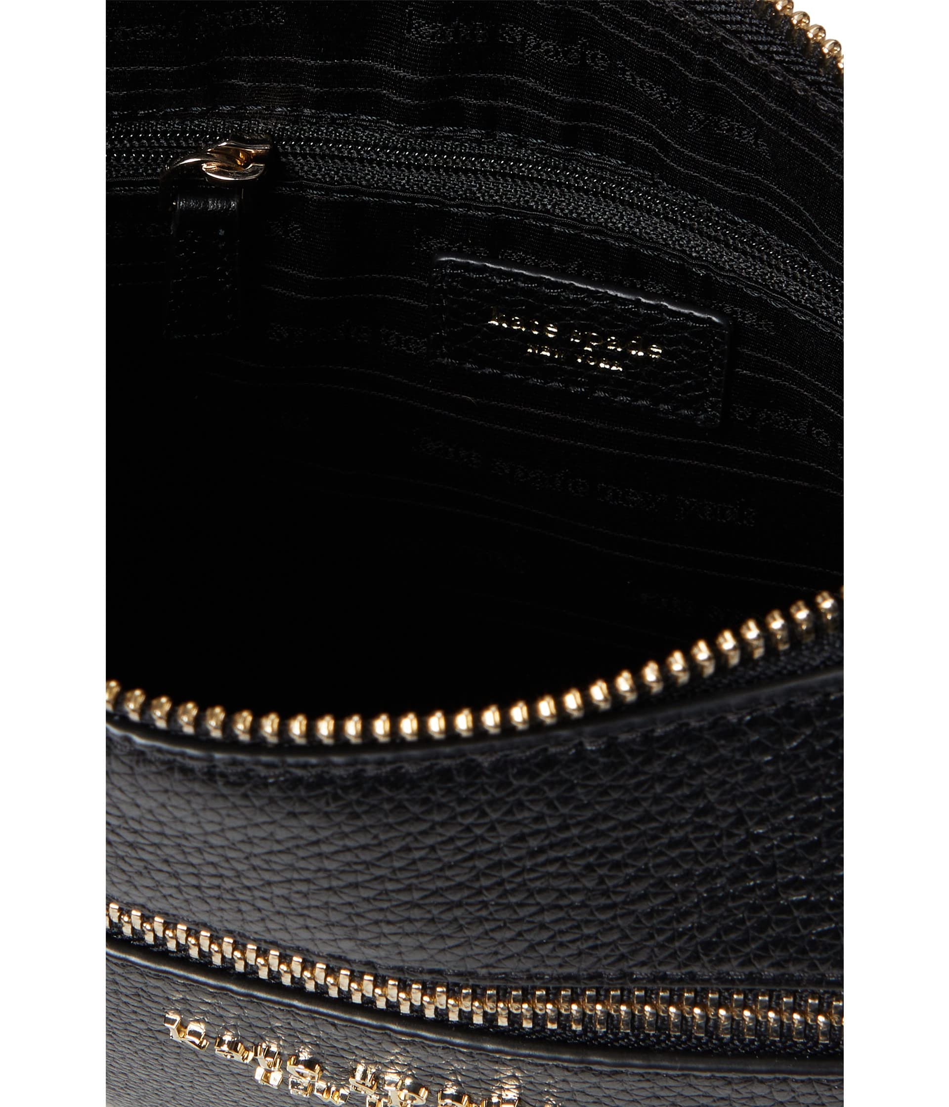 Kate Spade New York Hudson Pebbled Leather Medium Crossbody Bag for Women - Stylish & Durable Everyday Shoulder Purse for Work, Travel & Shopping