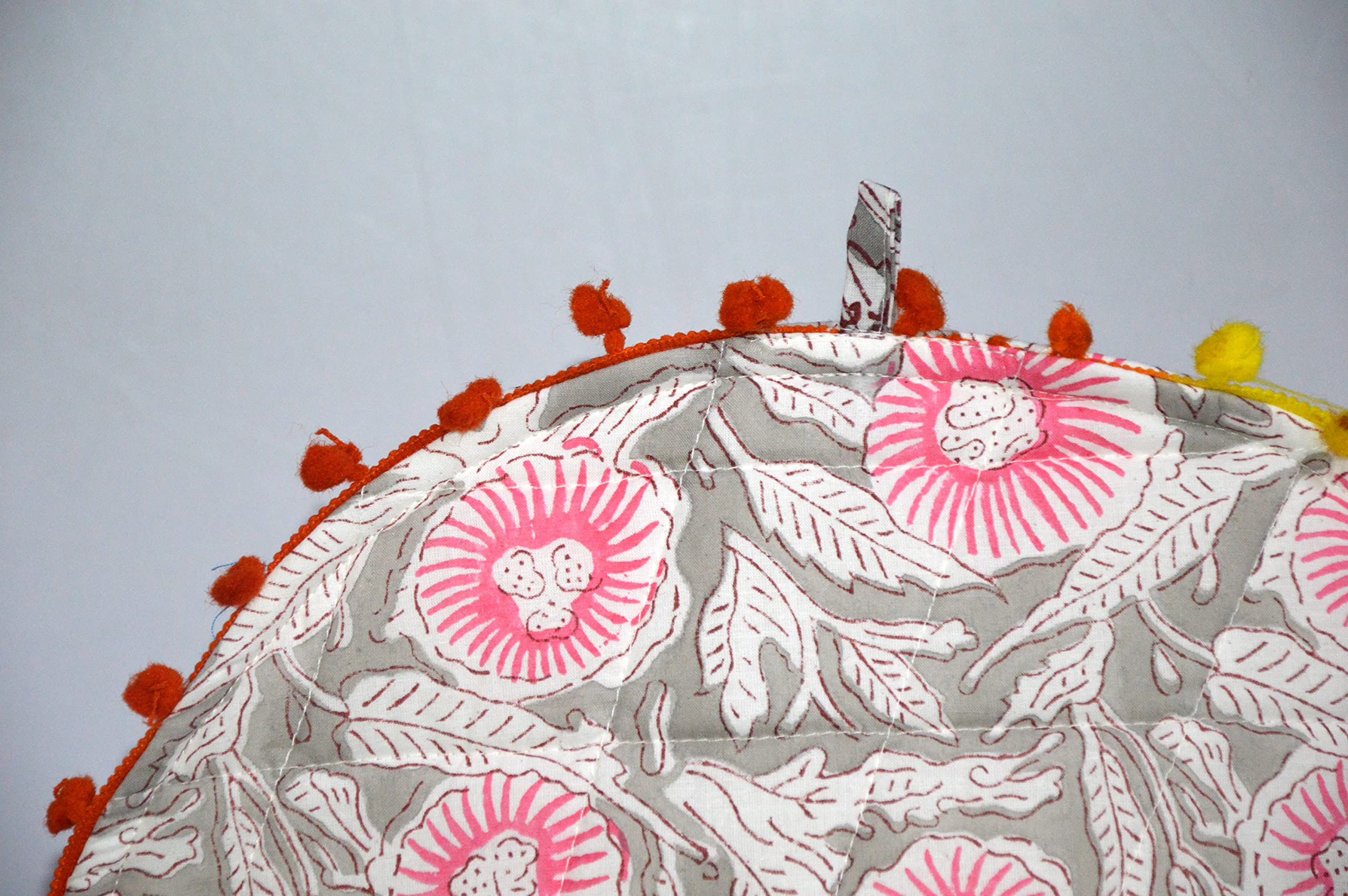 Marusthali Floral Tea Cozy - Insulated Kettle Cover for Tea Warmth, Decorative Home Accessory | Perfect for Afternoon Tea, Kitchen Decor & Cozy Gatherings