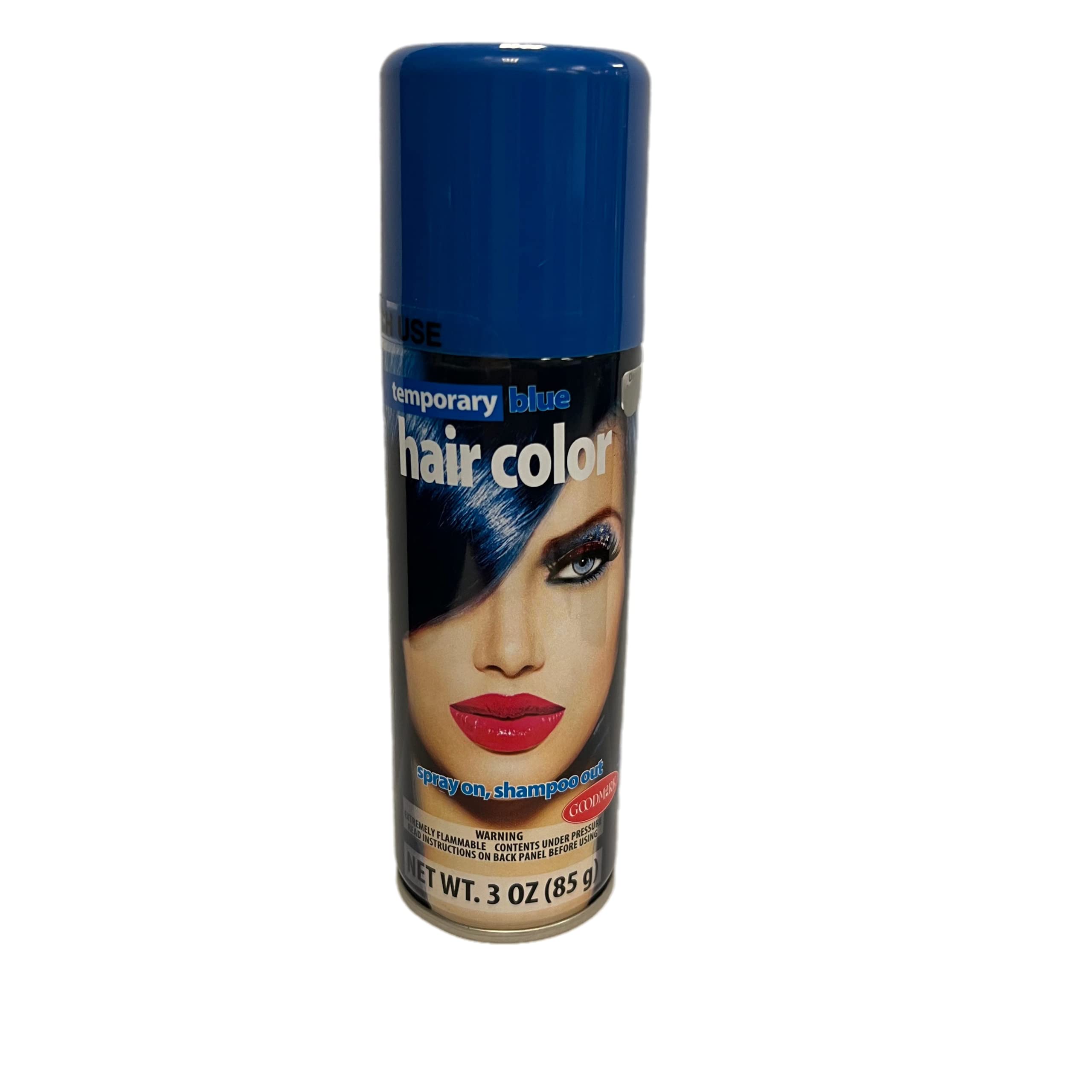 Temporary Pink Hair Color Spray - Washable & Non-Damaging Hair Dye for Women & Men - Perfect for Halloween, Cosplay, Parties & Costume Events