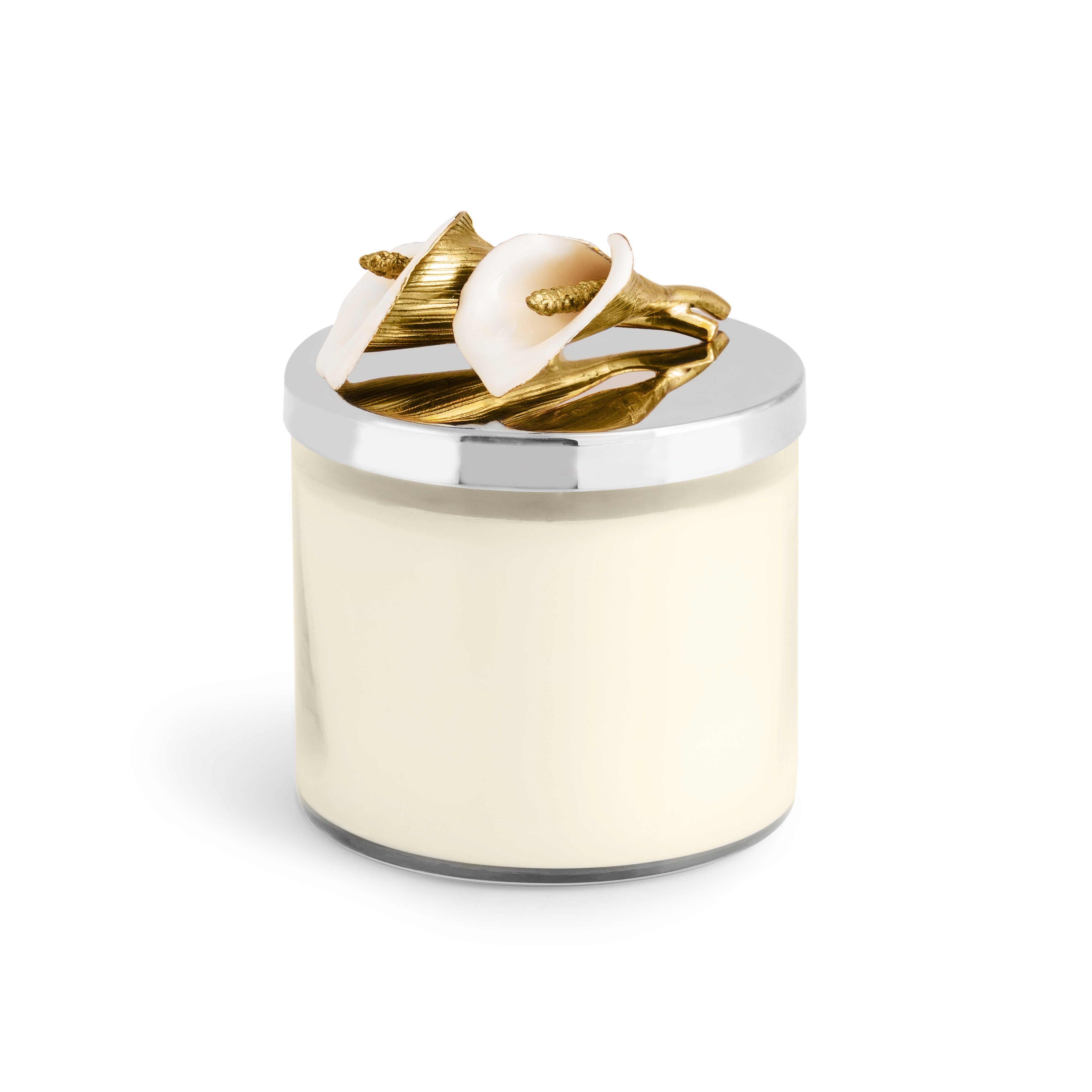 Premium Scented Calla Lily Candle - Natural Soy Wax, Long-Lasting Fragrance for Home, Wedding & Relaxation - Perfect for Romantic Decor, Spa Ambience & Gift Giving