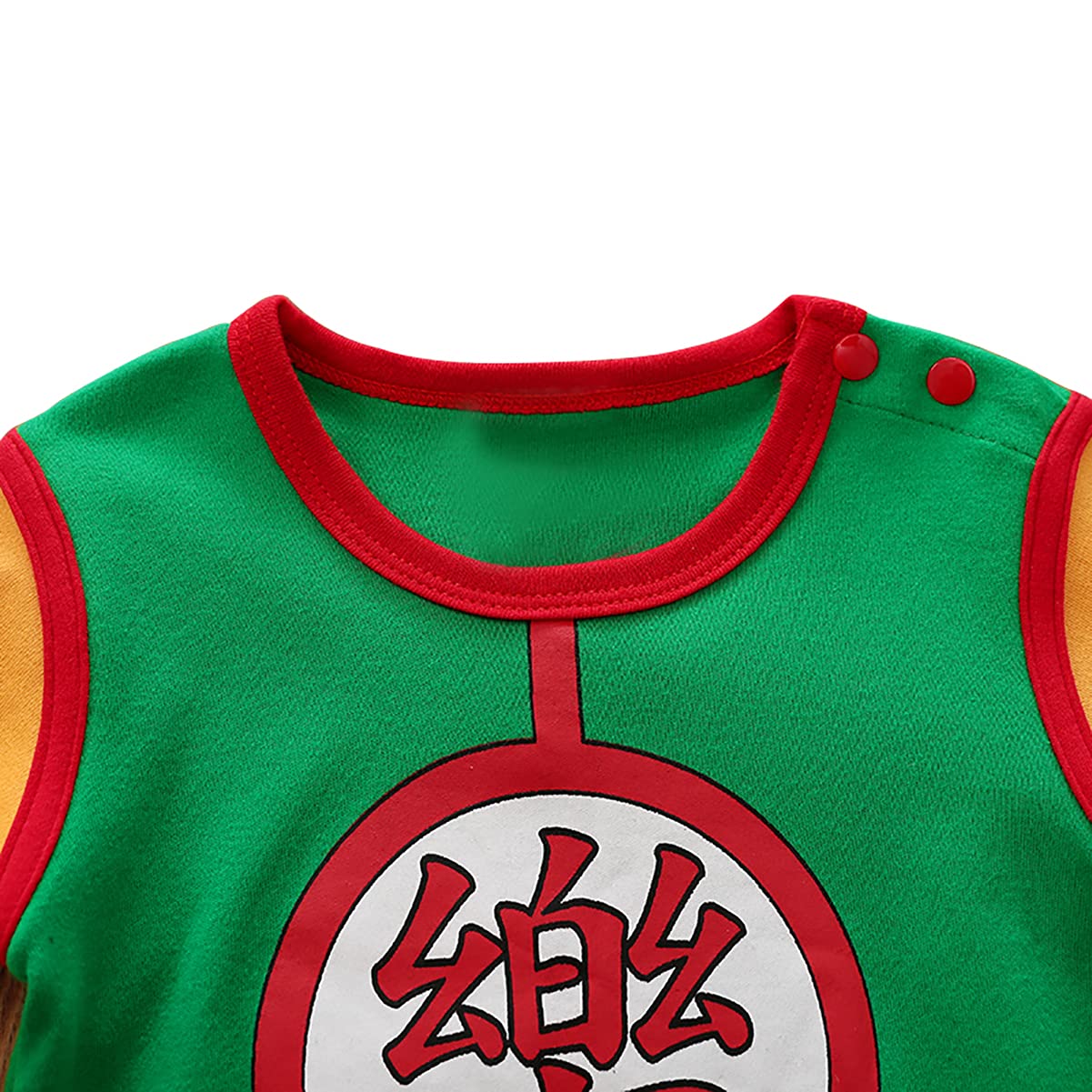 Newborn Anime Rompers for Baby Boys & Girls - Green 0-3M | Cute Outfit for Photos & Play