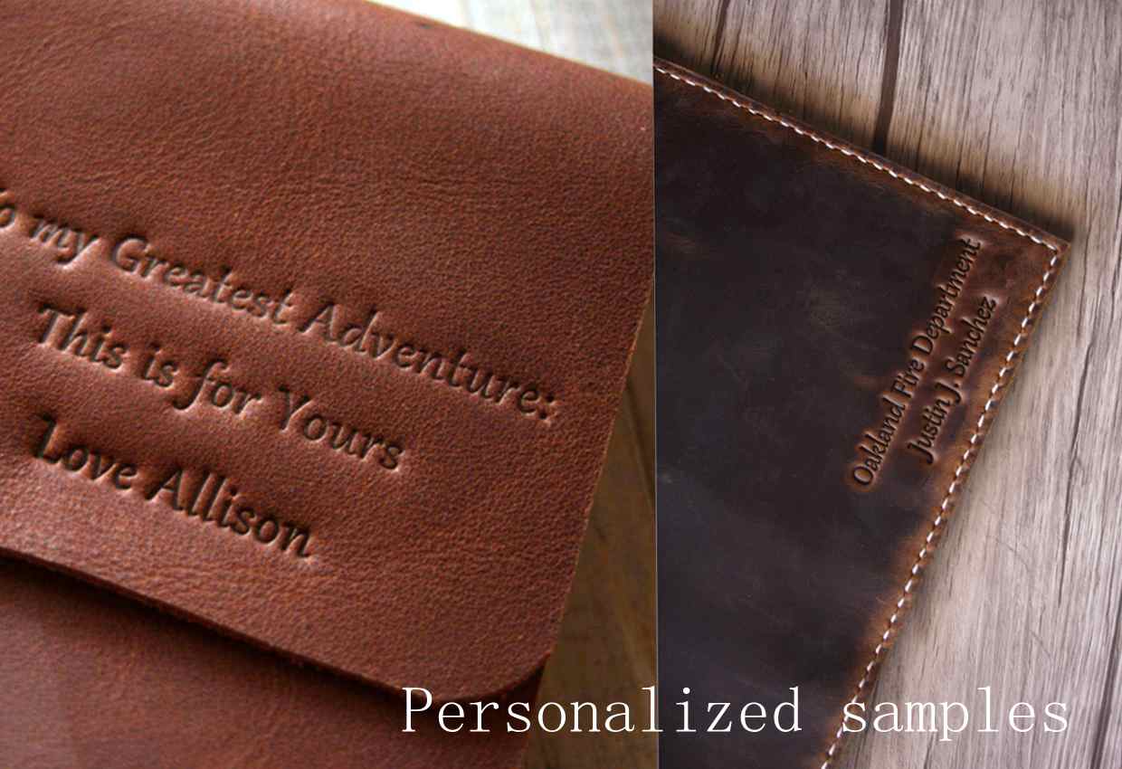 Handmade Custom Brown Leather Journal Notebook - Personalized Writing Diary for Men & Women - Perfect for Travel, Journaling, and Gift Giving