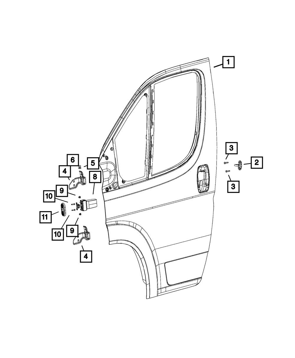 Mopar 68134403AA Door Check Seal - Genuine OEM Replacement for Chrysler, Dodge, Jeep - Weatherproof & Durable for All-Season Use