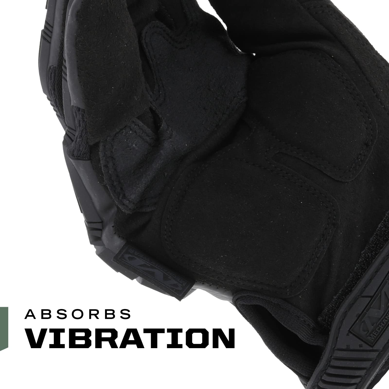 Mechanix Wear M-Pact Covert Tactical Gloves - Secure Fit Touchscreen Safety Gloves for Men with Impact Protection & Vibration Absorption - Ideal for Construction, Shooting, Motorcycling & Outdoor Work (Black, Small)