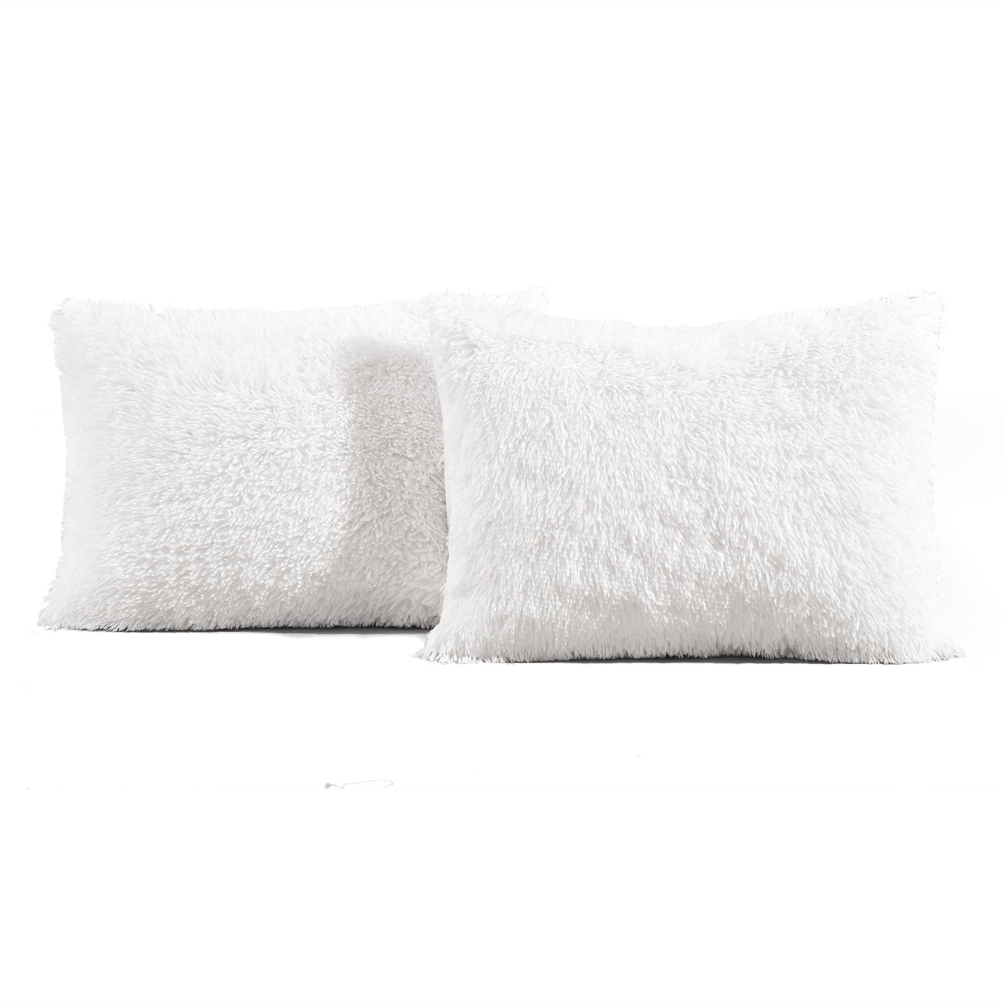 Emma Faux Fur Comforter Set - Soft & Luxurious Bedding Collection for Winter - Queen/King Size - Perfect for Cozy Bedrooms, Guest Rooms & Winter Home Decor