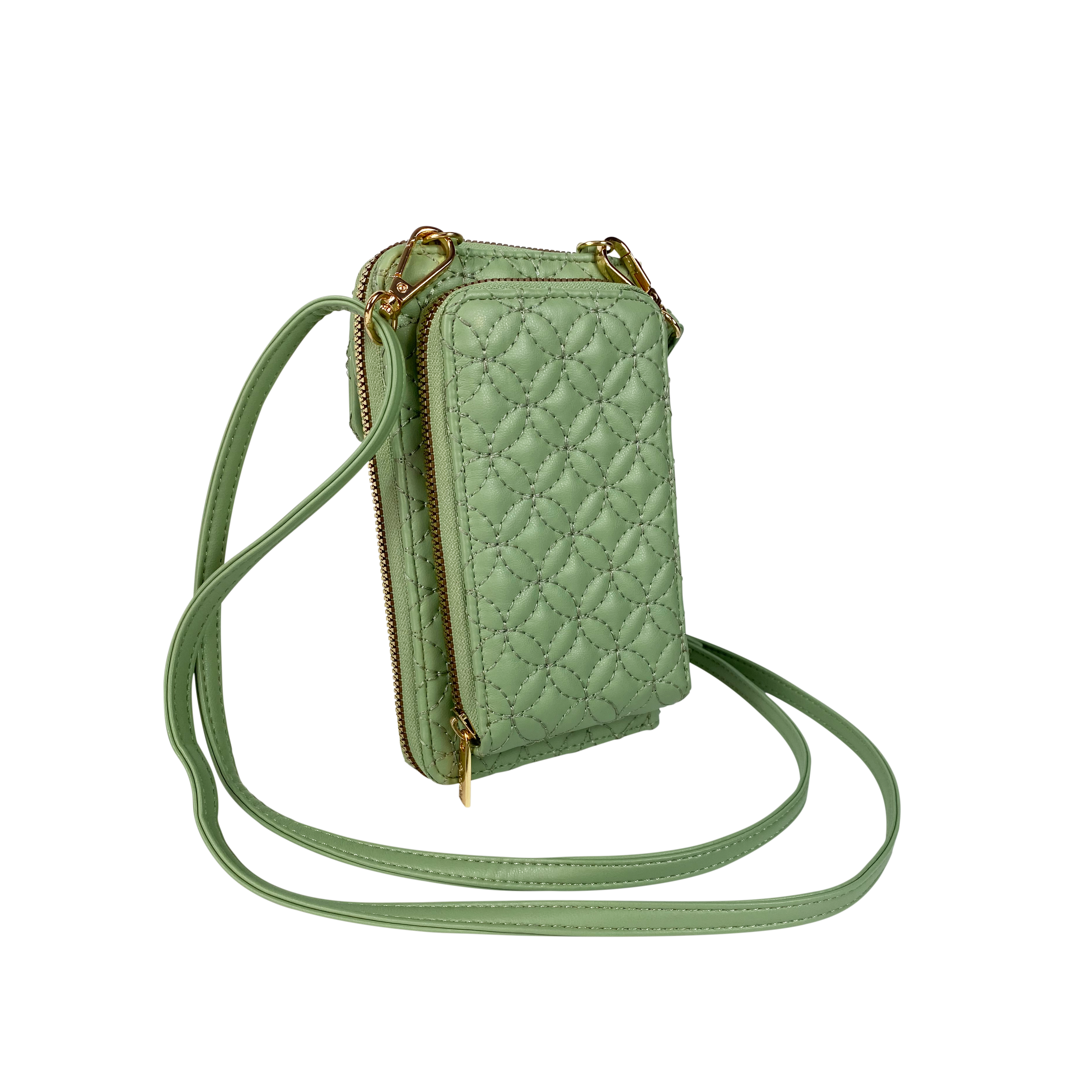 Môr Phone Crossbody Bag - Sage Green Small Shoulder Bag for Women, Fashionable & Lightweight - Perfect for Travel, Shopping, and Daily Use