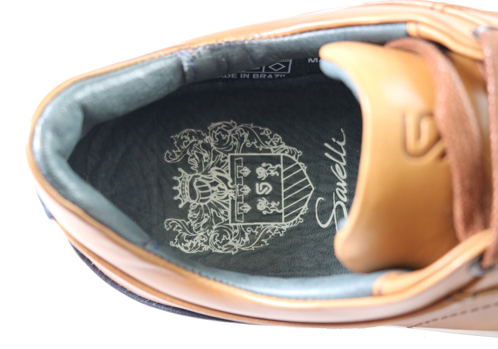 Savelli Jetta Men's Comfortable Leather Lace-Up Casual Shoes - Made in Brazil - Perfect for Office, Walking & Everyday Wear