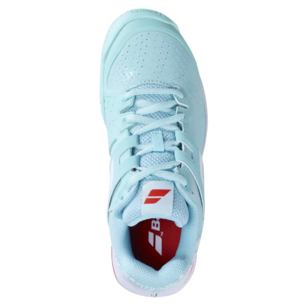 Babolat Propulse AC Junior Tennis Shoes for Kids - Lightweight & Durable Blue/White Sneakers - Perfect for Court Training & Junior Tennis Matches