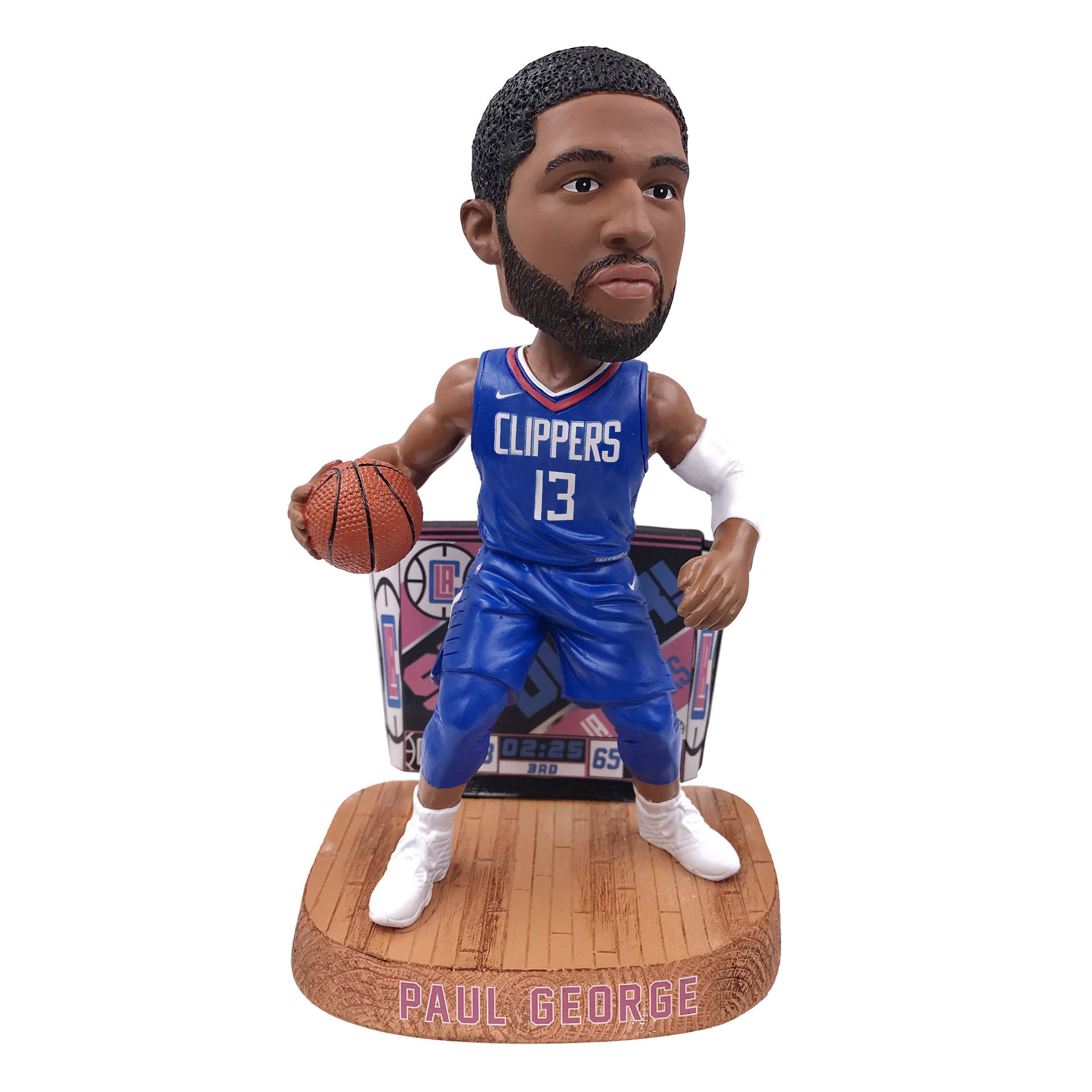 Paul George Los Angeles Clippers NBA Bobblehead - Limited Edition Collectible for Basketball Fans, Home Decor & Sports Memorabilia Display