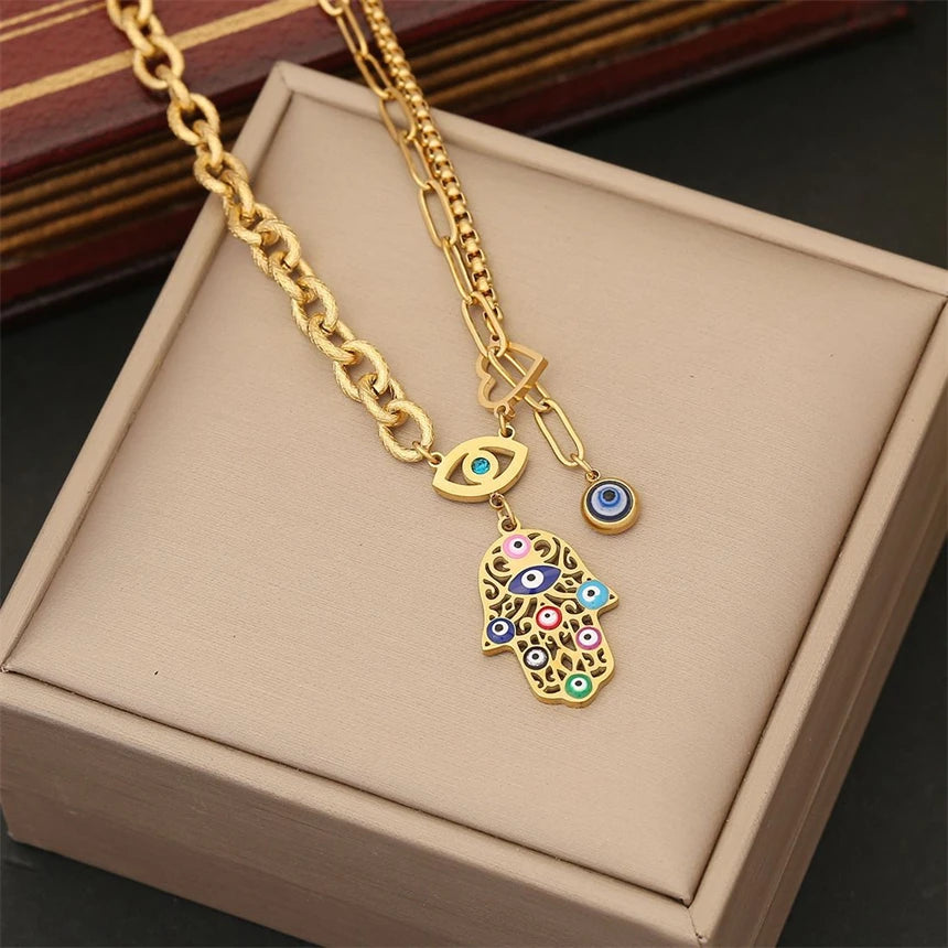Golden Moment Necklace - Elegant 14K Gold Plated Pendant for Women | Perfect Gift for Anniversary, Birthday & Valentine's Day | Ideal for Date Nights, Parties & Special Occasions