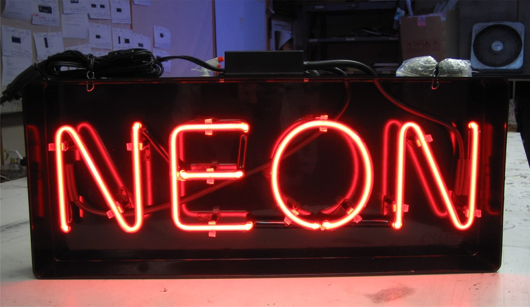 Stylish Nails & Waxing Glass Neon Sign #11098 – Handmade in USA | Perfect for Salon Decor, Manicure Shop Lighting & Beauty Studio Aesthetics