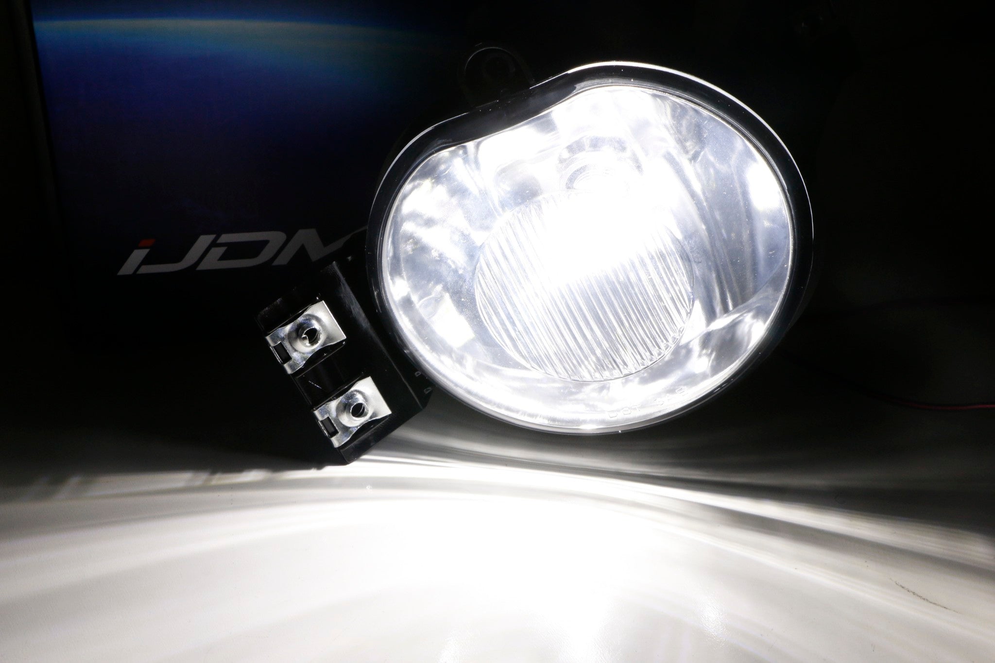Clear Lens Fog Lights with White LED Bulbs - Compatible with Dodge RAM 1500/2500/3500 - Durable Cover & Wire - Perfect for Off-Roading, Night Driving & Foggy Conditions