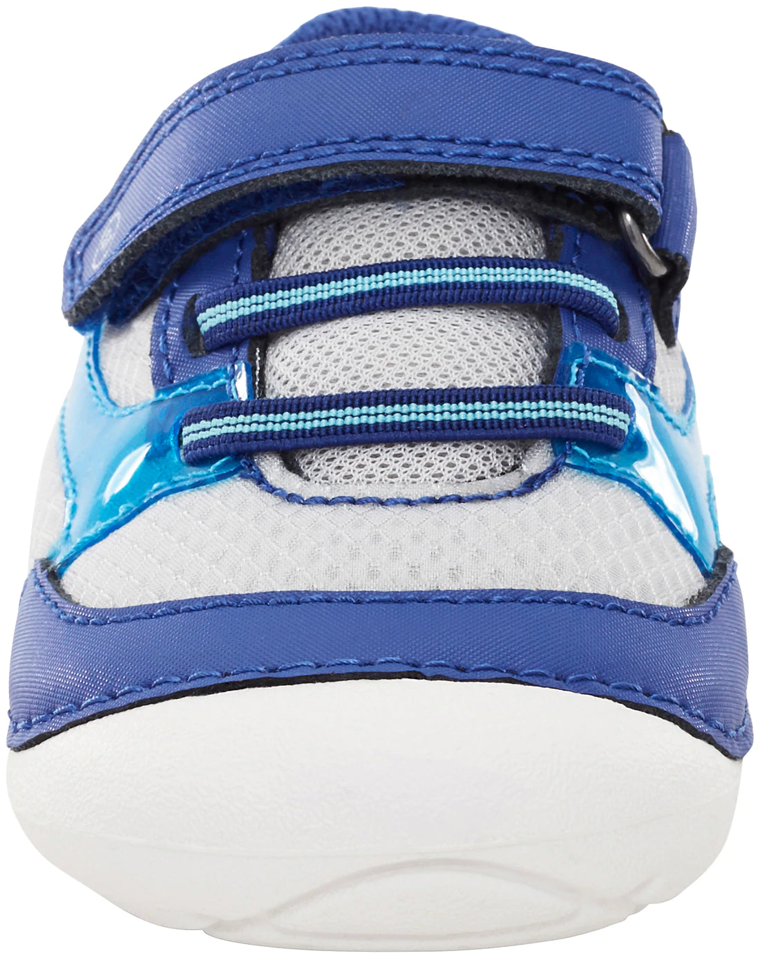 Stride Rite Blue Kylin Soft Motion Baby Sneakers - Comfortable Walking Shoes for Toddlers & Infants - Perfect for First Steps, Playtime & Outdoor Activities