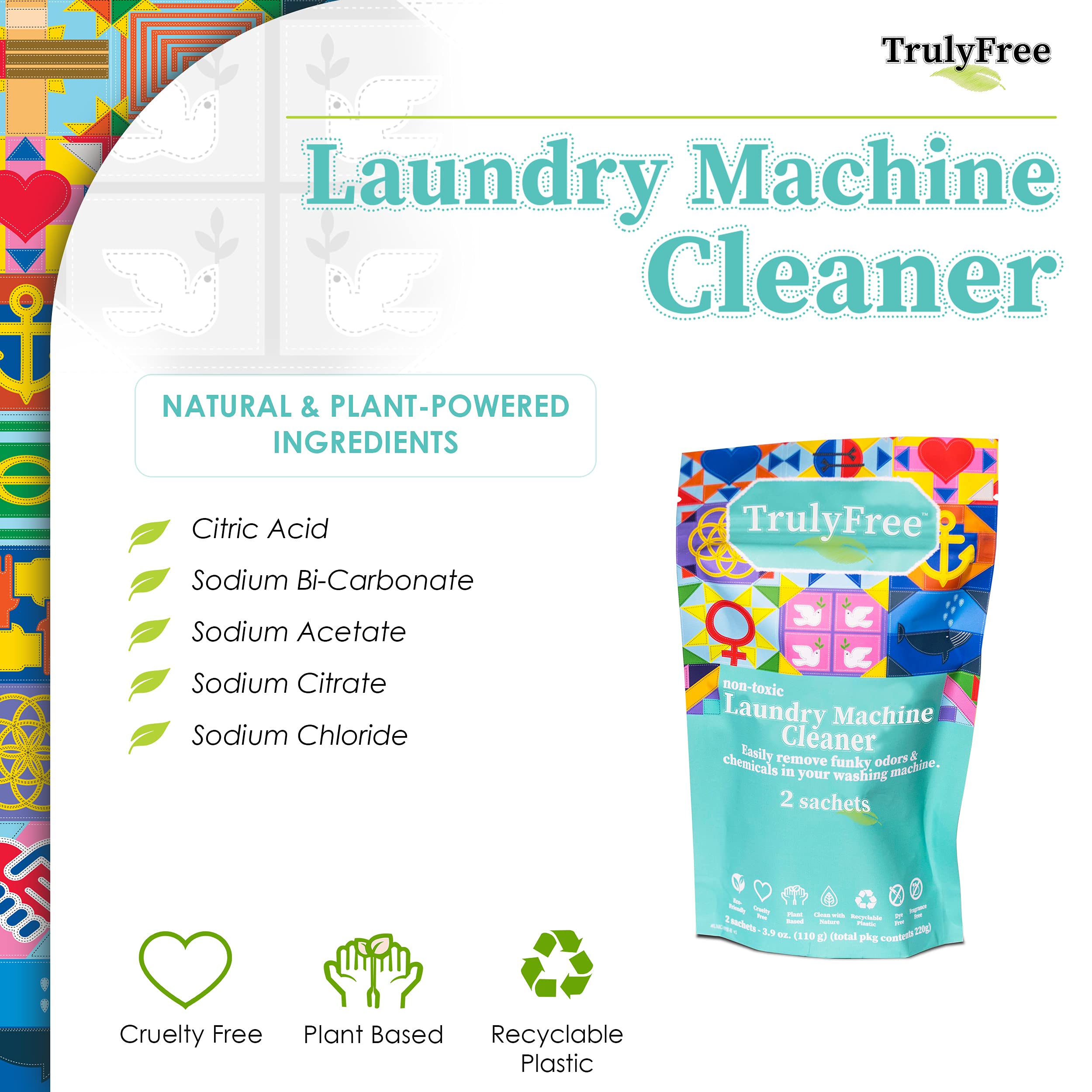 Best Dishwasher and Washing Machine Cleaner - Deep Cleaning Tablets for Appliances - Removes Limescale, Odors & Buildup - Ideal for Kitchen & Laundry Maintenance