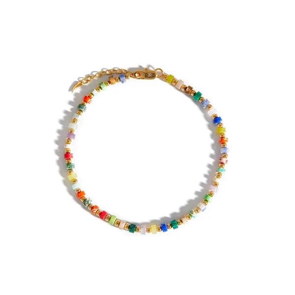 European & American Style Multi-Gem Turquoise Shoushan Stone Necklace for Women - Elegant Boho Jewelry Gift for Parties, Weddings & Special Occasions